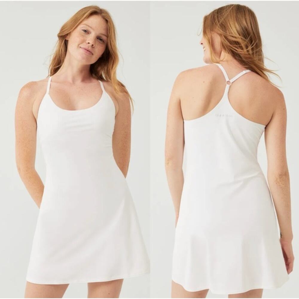Outdoor Voices White Mini Dress